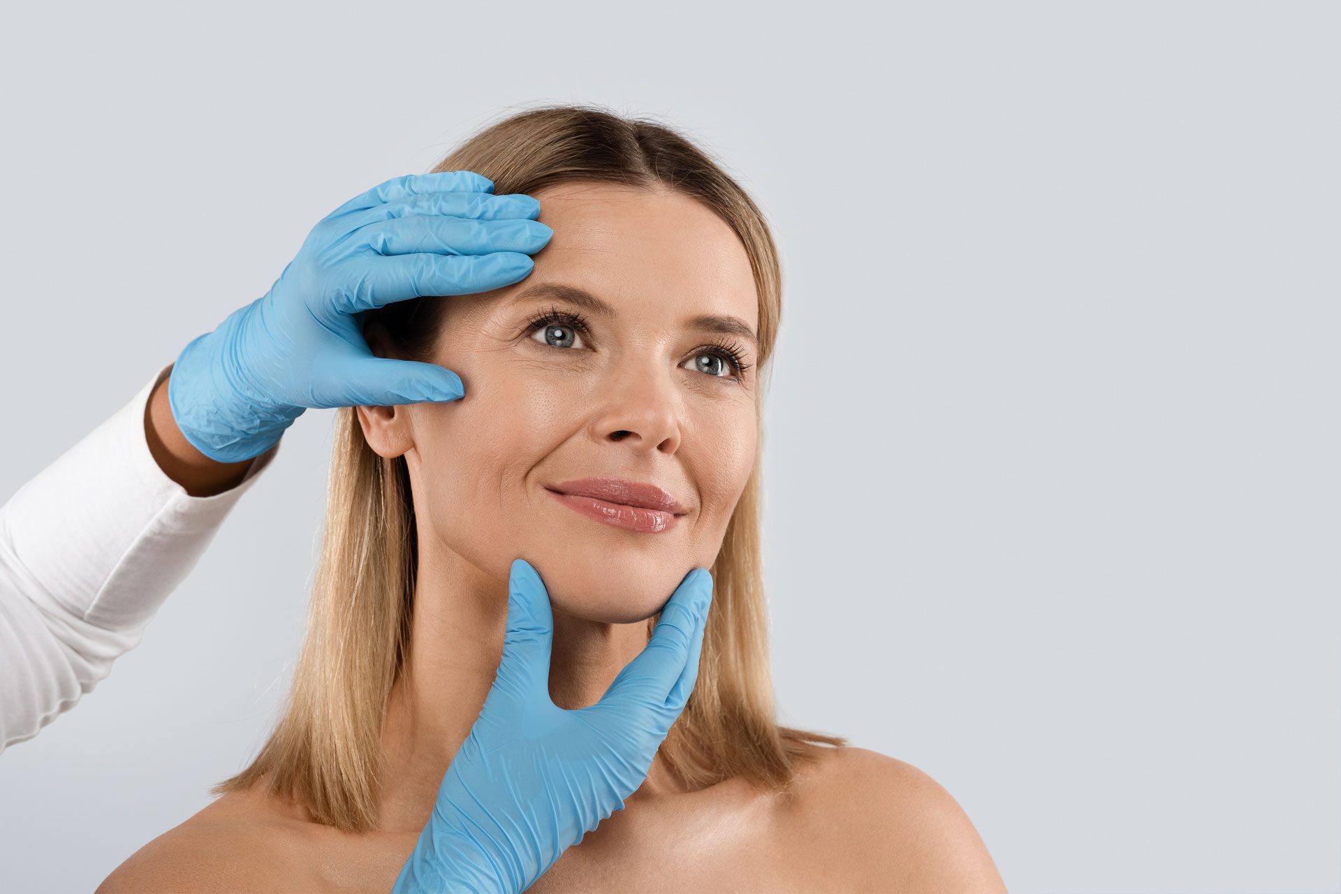 Cosmetic Dermatology facial examination
