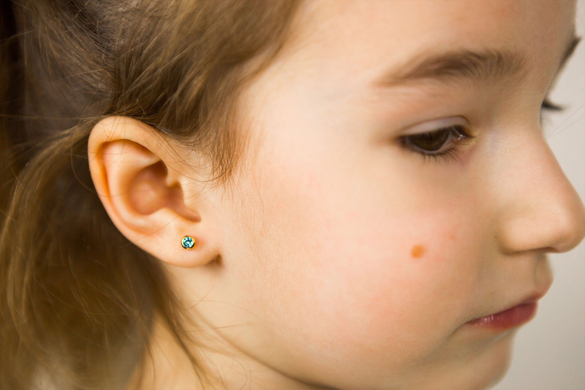 Pediatric Comprehensive Total Body Skin Examination Face